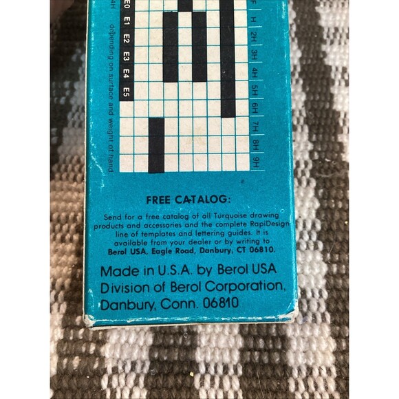 Berol Mixed Lot 21 Drafting Filmograph Turquoise Verithin Pencils Made USA (31) - Picture 8 of 16